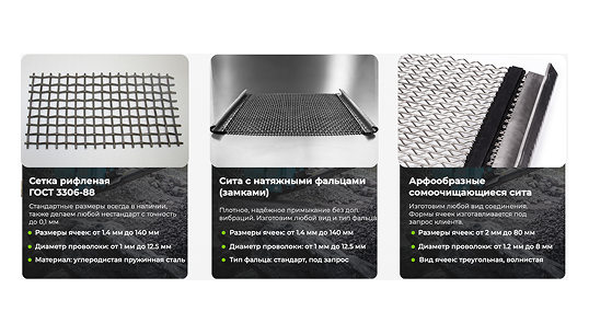 сетка рифленая гост 3306-88
