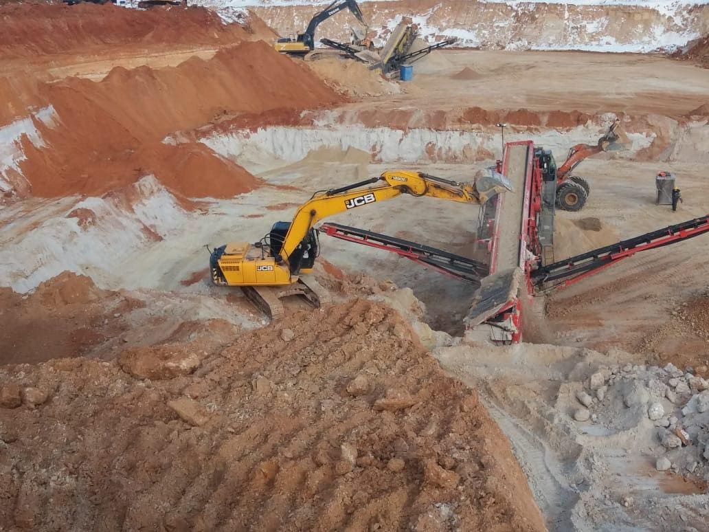 подрядные работы Сортировка ПГС